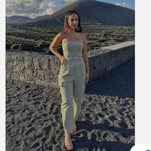 Zara cargo Jumpsuit
